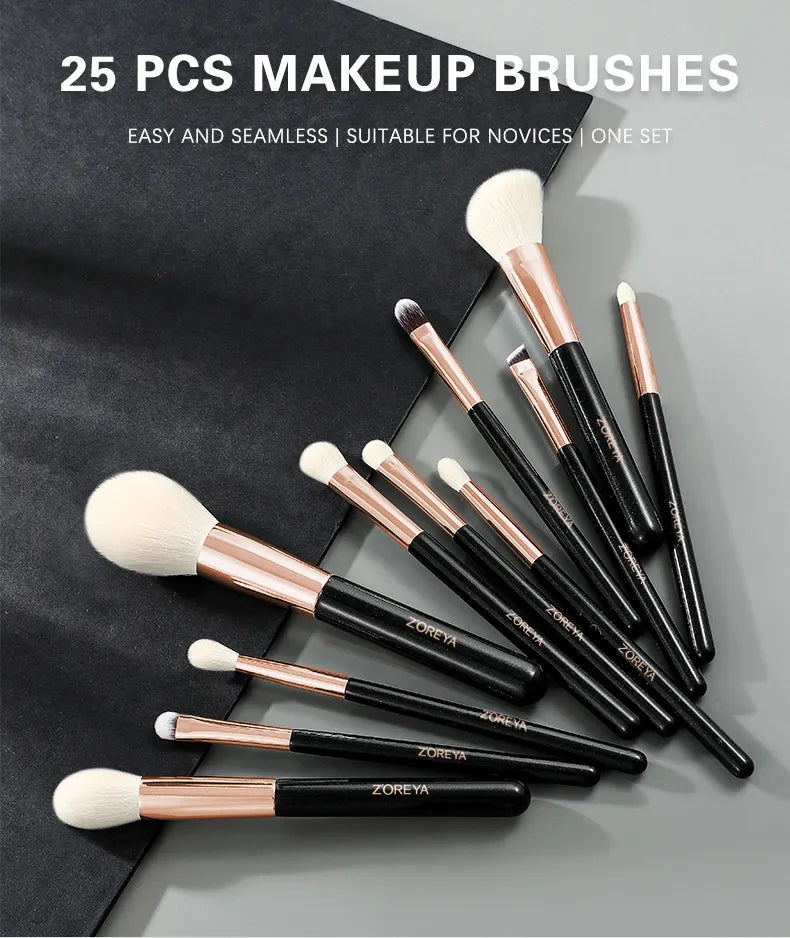Foundation / Eyebrow / Contour / Eyeshadow Make Up Brushes