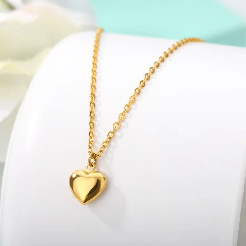 Love Heart Pendant Necklaces