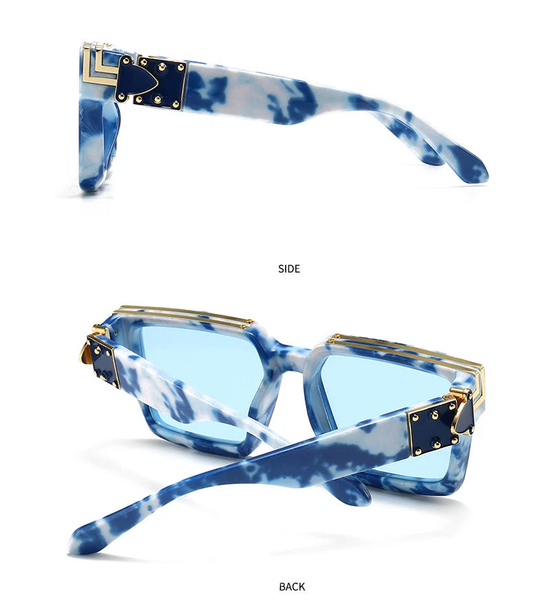 Classic Luxury Square Sunglasses