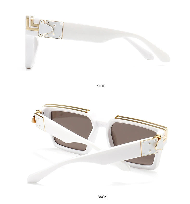 Classic Luxury Square Sunglasses