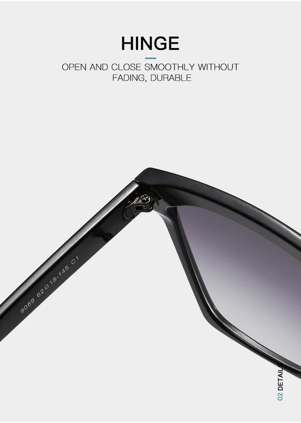 Square Vintage Sunglasses UV400