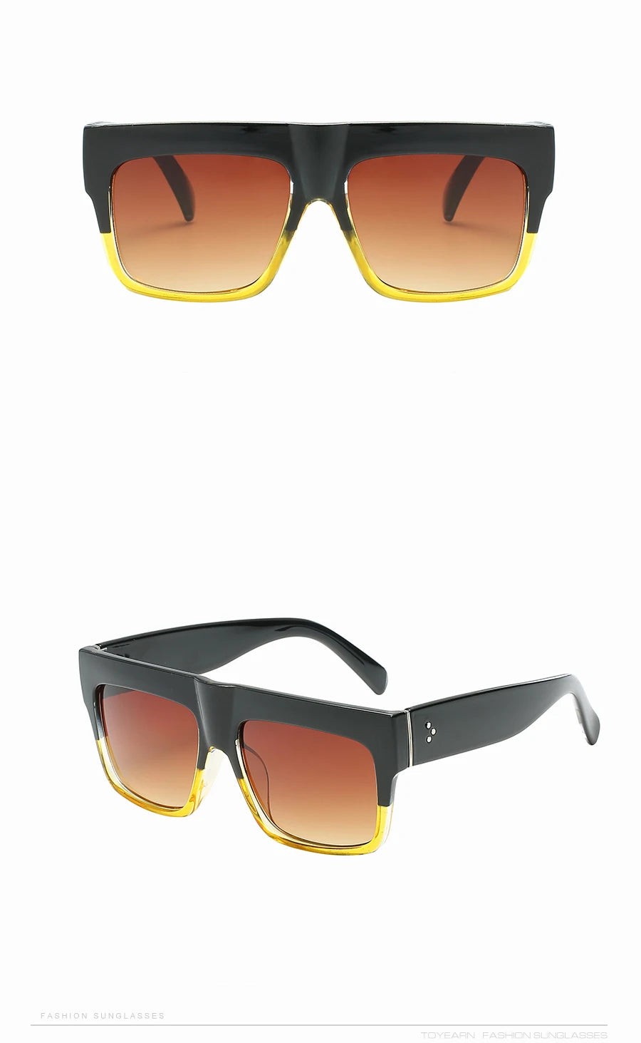 Rivet Eyewear Flat Top Sunglasses