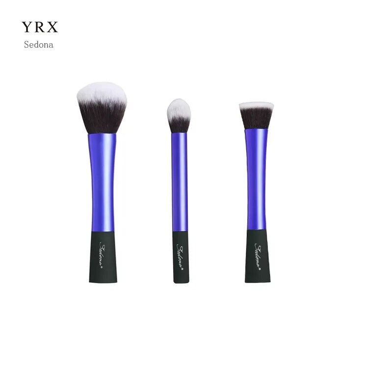 Professional Purple Powder Blush Brush