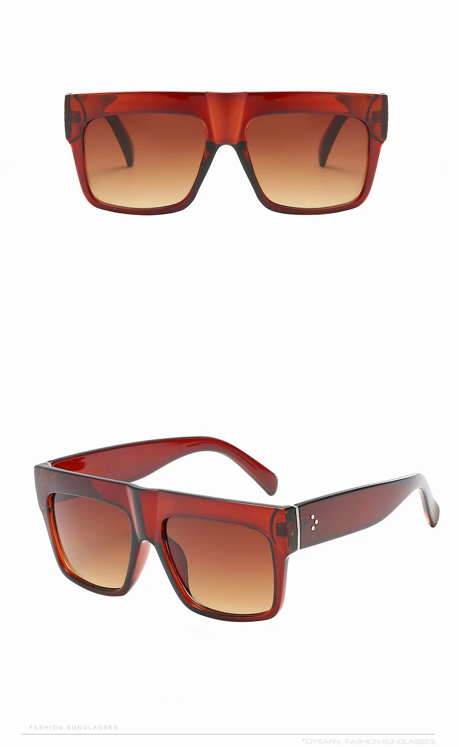 Rivet Eyewear Flat Top Sunglasses