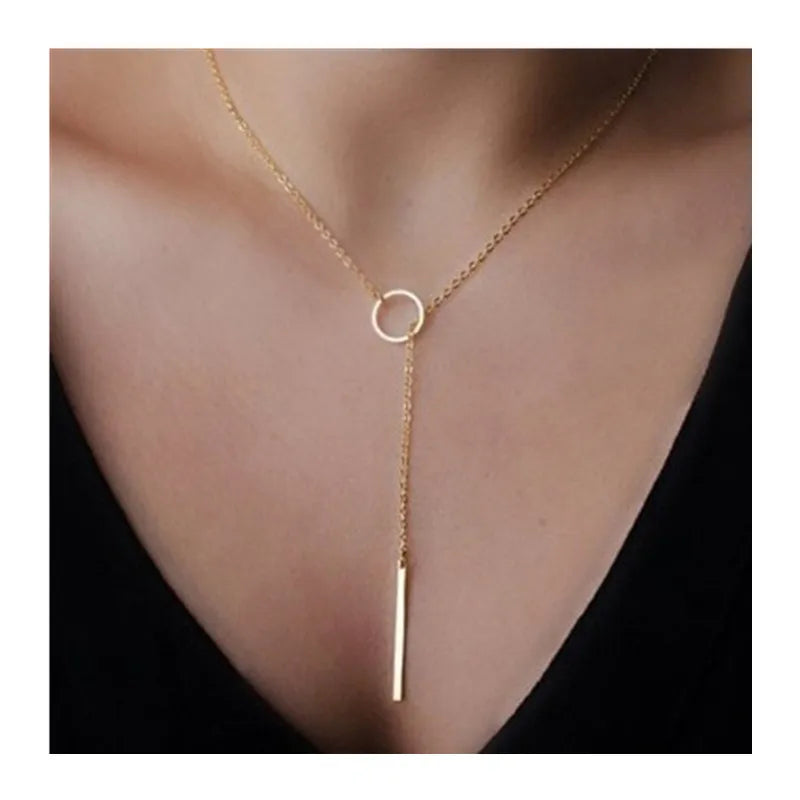 Heart Moon Gold Color Multi Layer