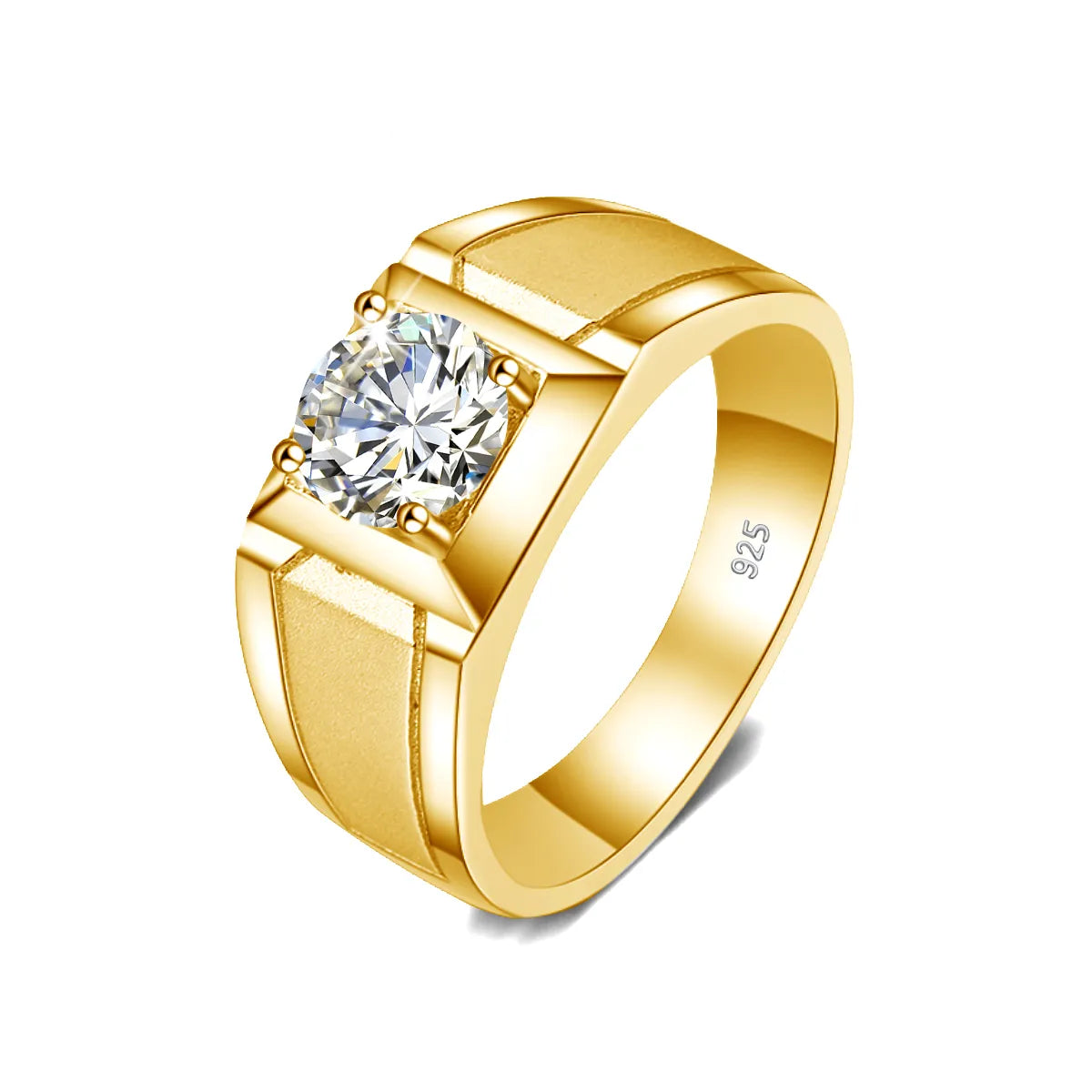 Certified 2 Carat Sterling Silver 925