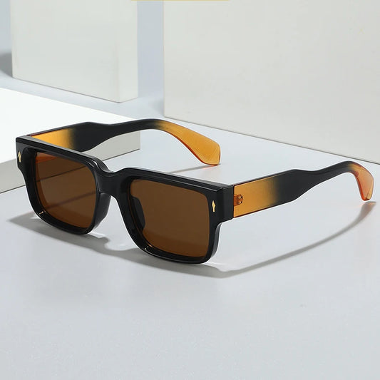 High Quality 2025 New Square Sunglasses Ins Style Small Frame Personalized Trend PC Sunglasses