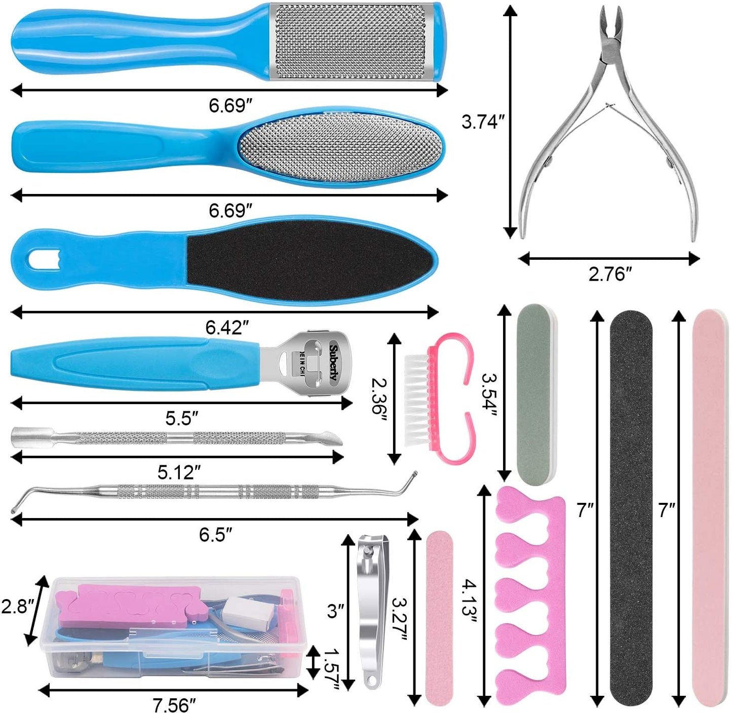 20 in 1 Foot Files Callus Remover