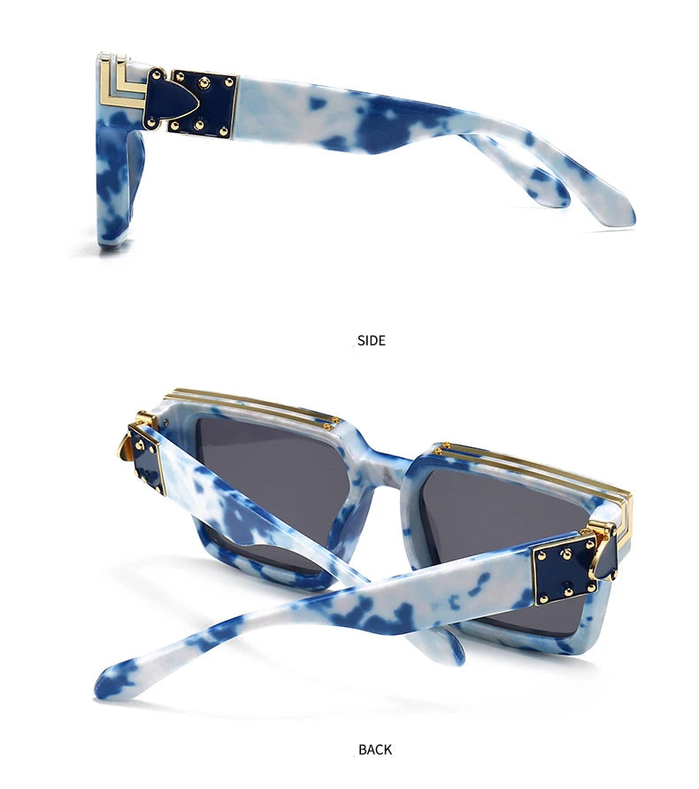 Classic Luxury Square Sunglasses