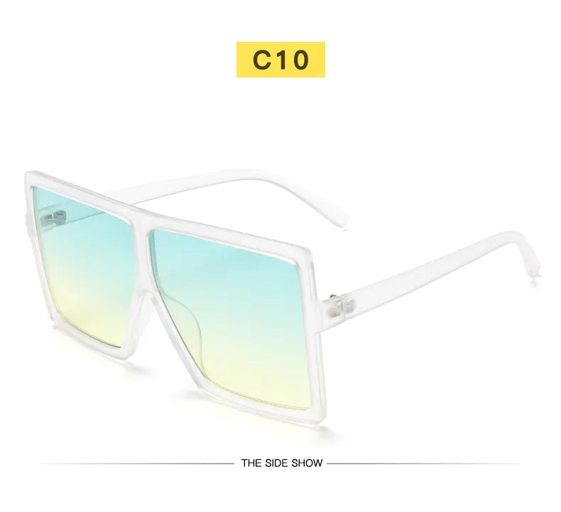 Unisex Oversized Shades Vintage Retro