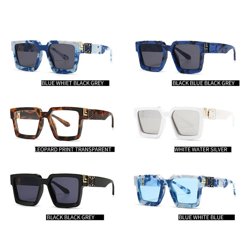 Classic Luxury Square Sunglasses