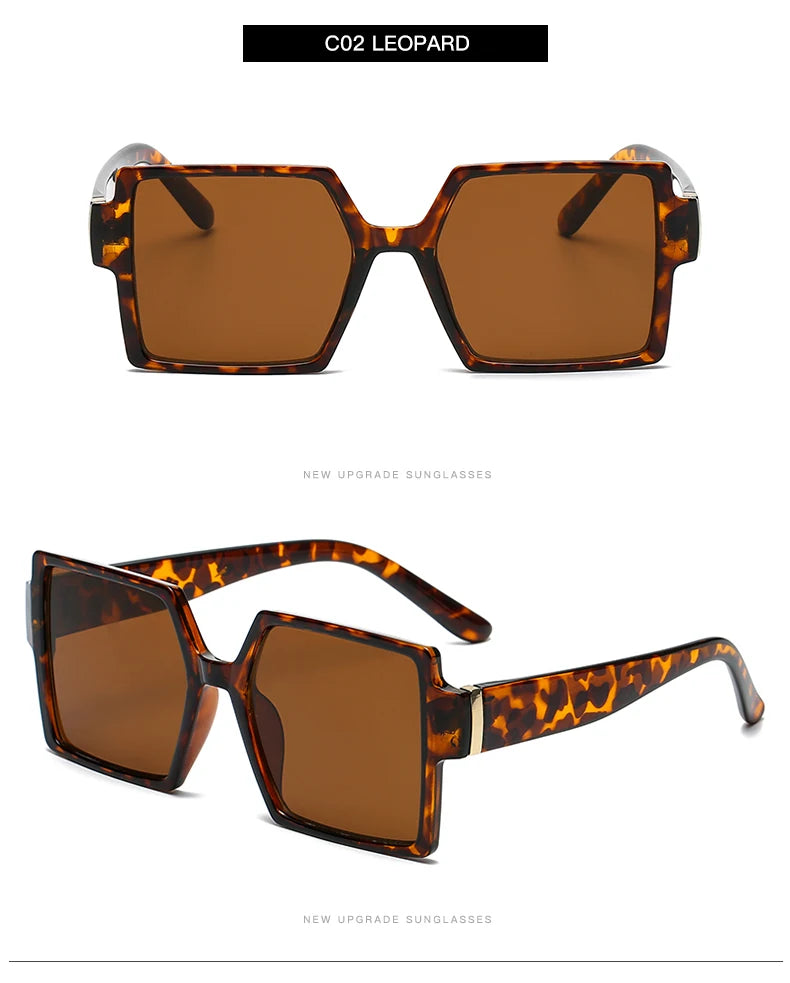 Vintage Fashion Gradient Eyeglasses