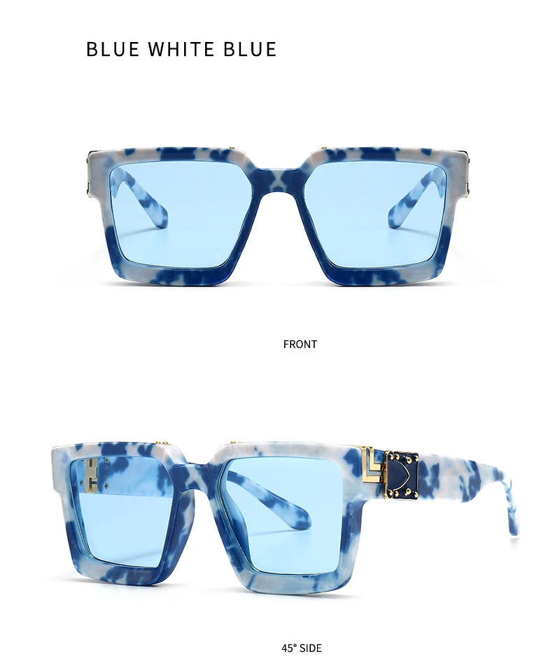 Classic Luxury Square Sunglasses