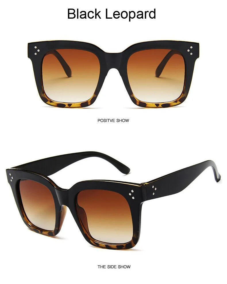 Brand Oversized Designer Classic Square