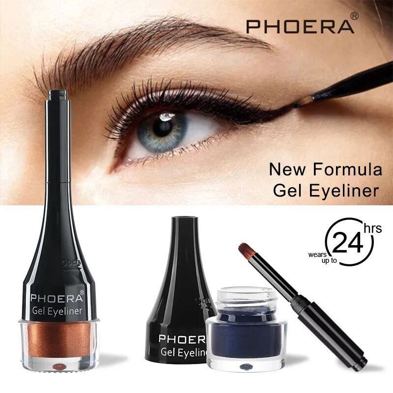 10 Colors Eye Liner Cream With Brush