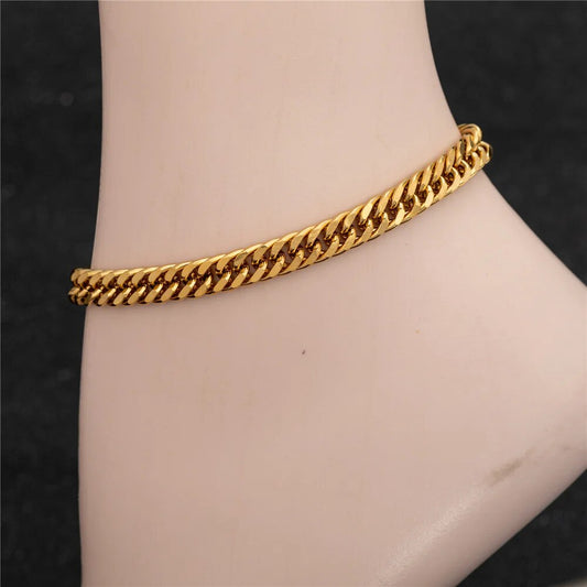 7mm Cuban Link Unisex Waterproof