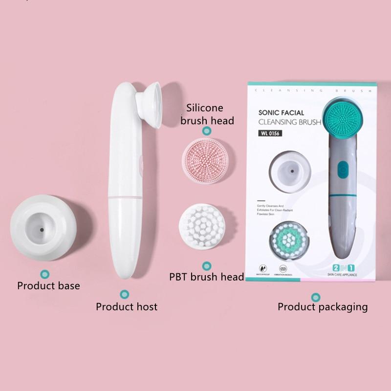 Facial Cleansing Brush 2 in 1