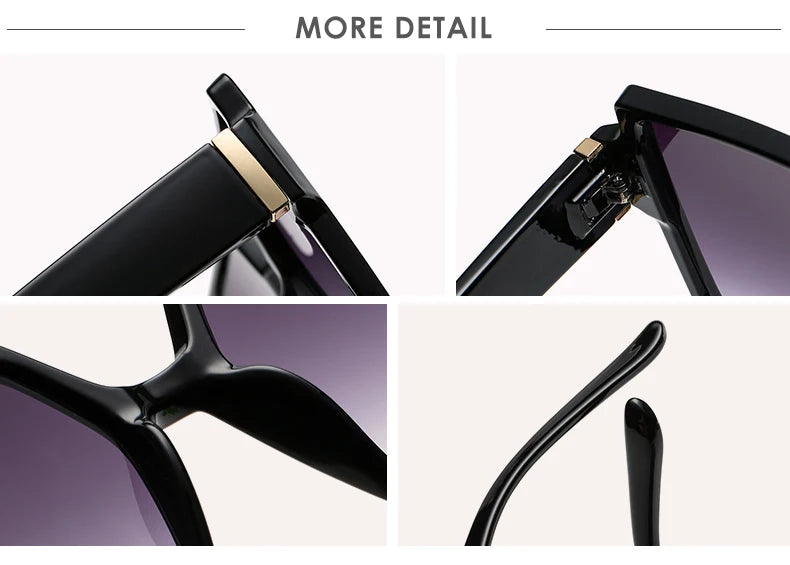 Vintage Fashion Gradient Eyeglasses