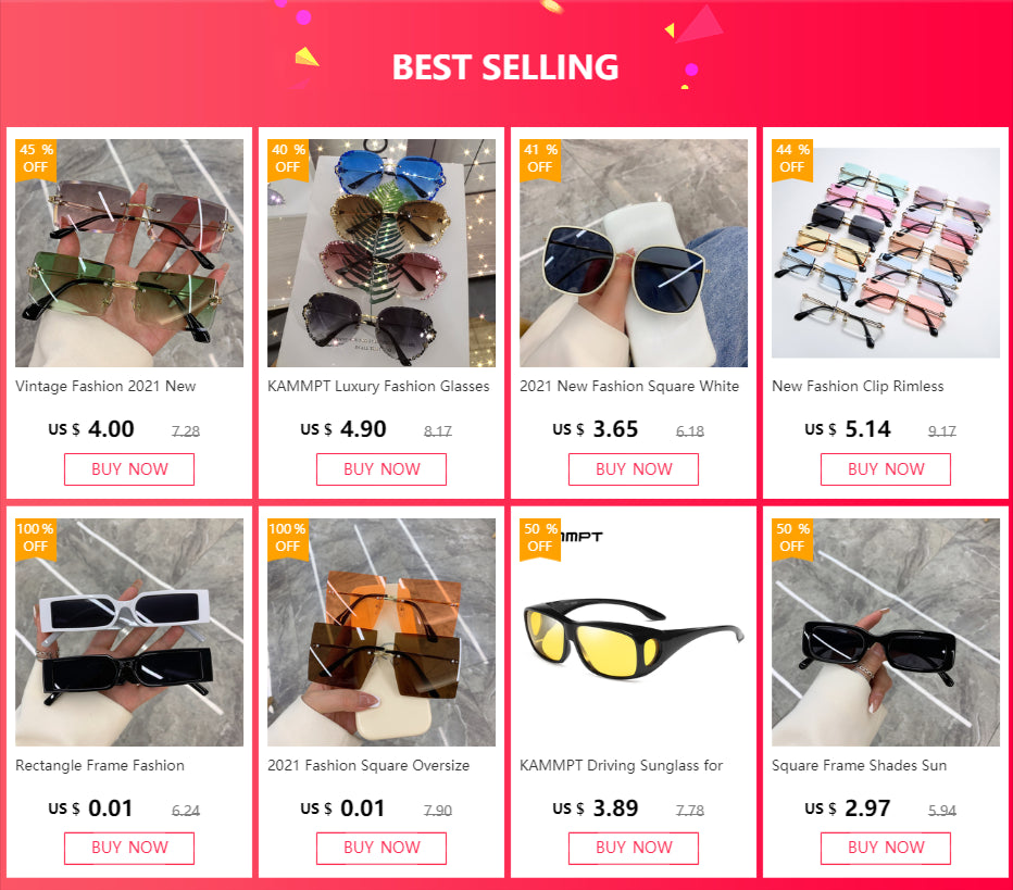 Rimless Tea Cool, Ultraviolet-Proof