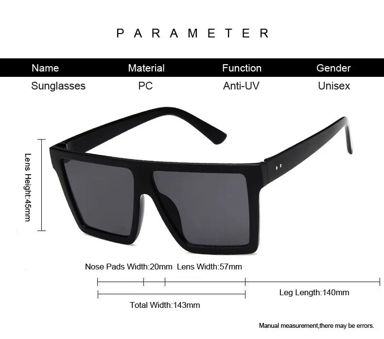 Square Mirror Shades