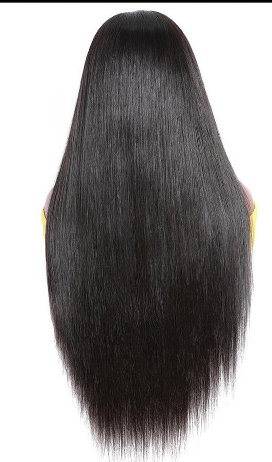 Brazilian U Part Wig Straight Hair Human