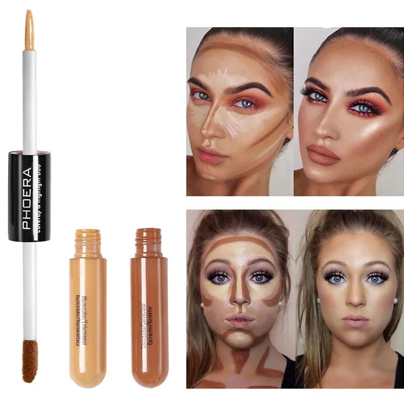 5 Colors Brightening Liquid Concealer | Contour |Foundation Cream
