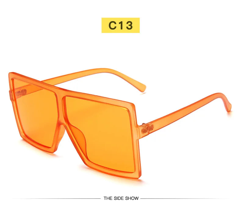 Unisex Oversized Shades Vintage Retro