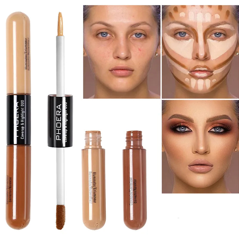 5 Colors Brightening Liquid Concealer | Contour |Foundation Cream