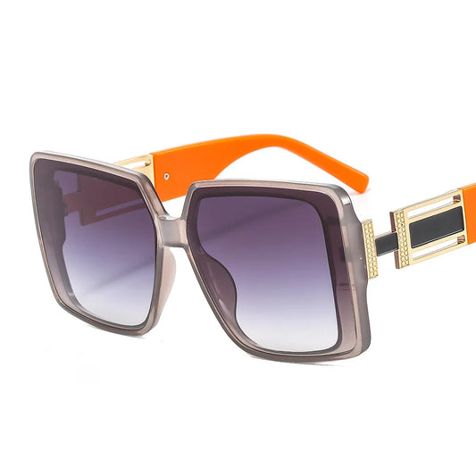 Luxury Comfortable UV400 Square Frame Sunglasses