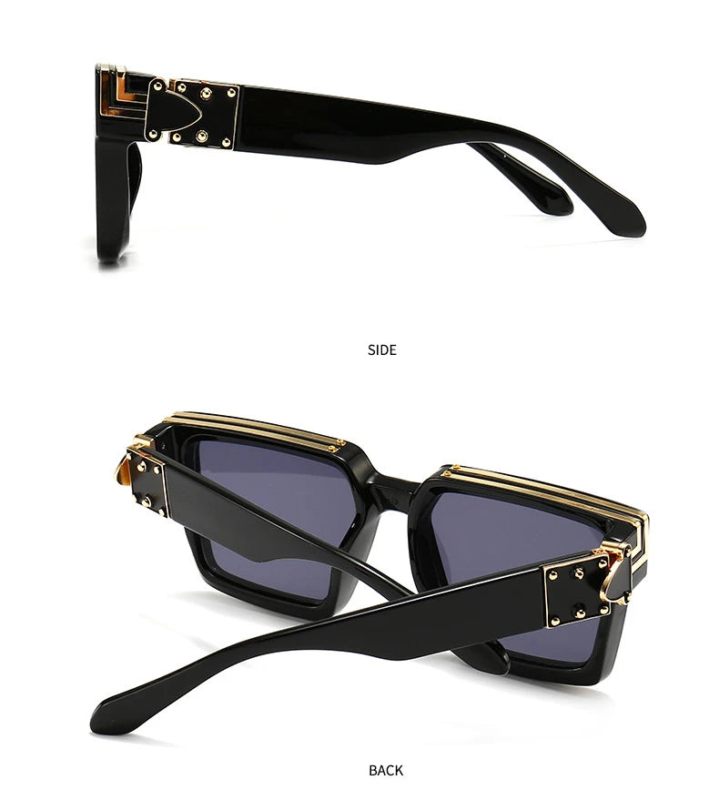 Classic Luxury Square Sunglasses