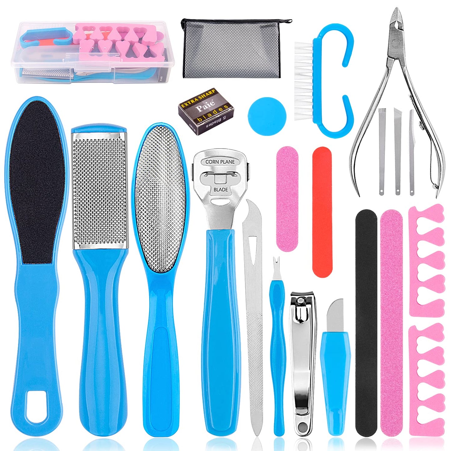 Pedicure Kit with Storage Bag