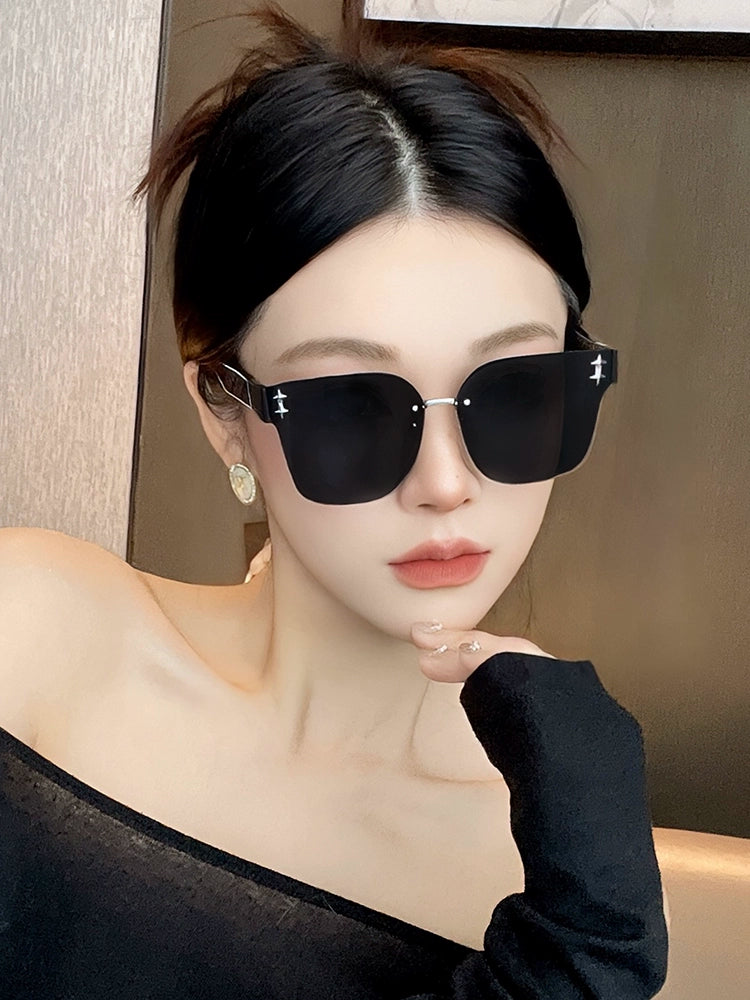 Frameless High-Grade Square  UV Protection Sunglasses