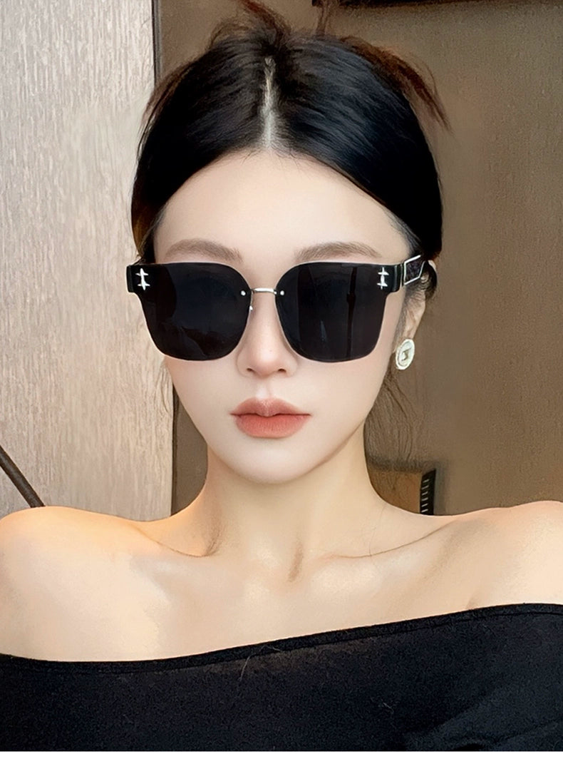 Frameless High-Grade Square  UV Protection Sunglasses