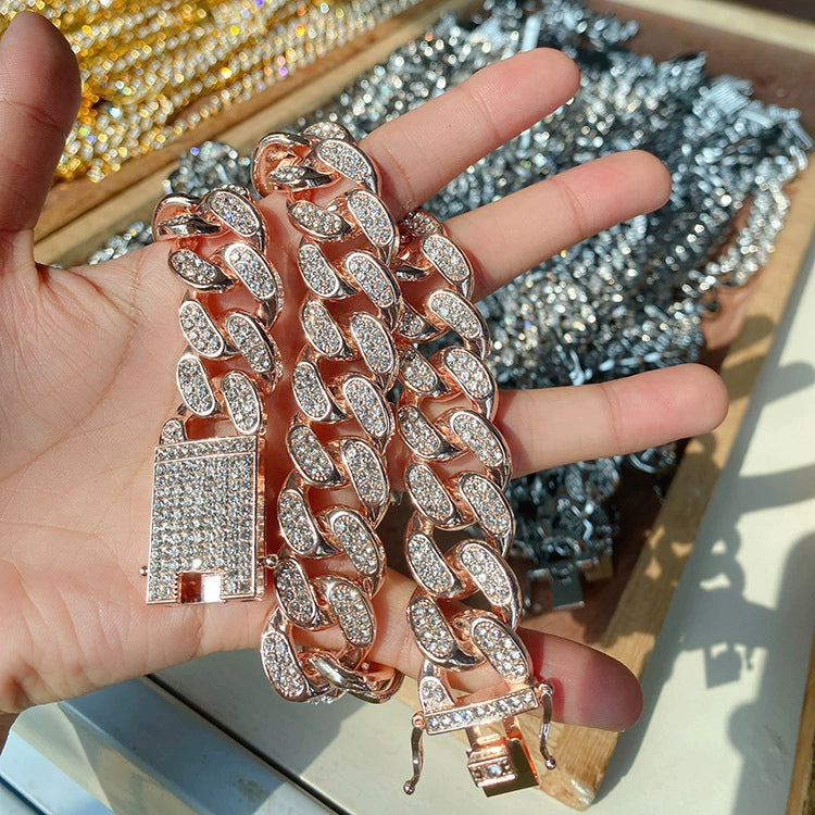 Exaggerated Miami Cuban Link Chain Necklace