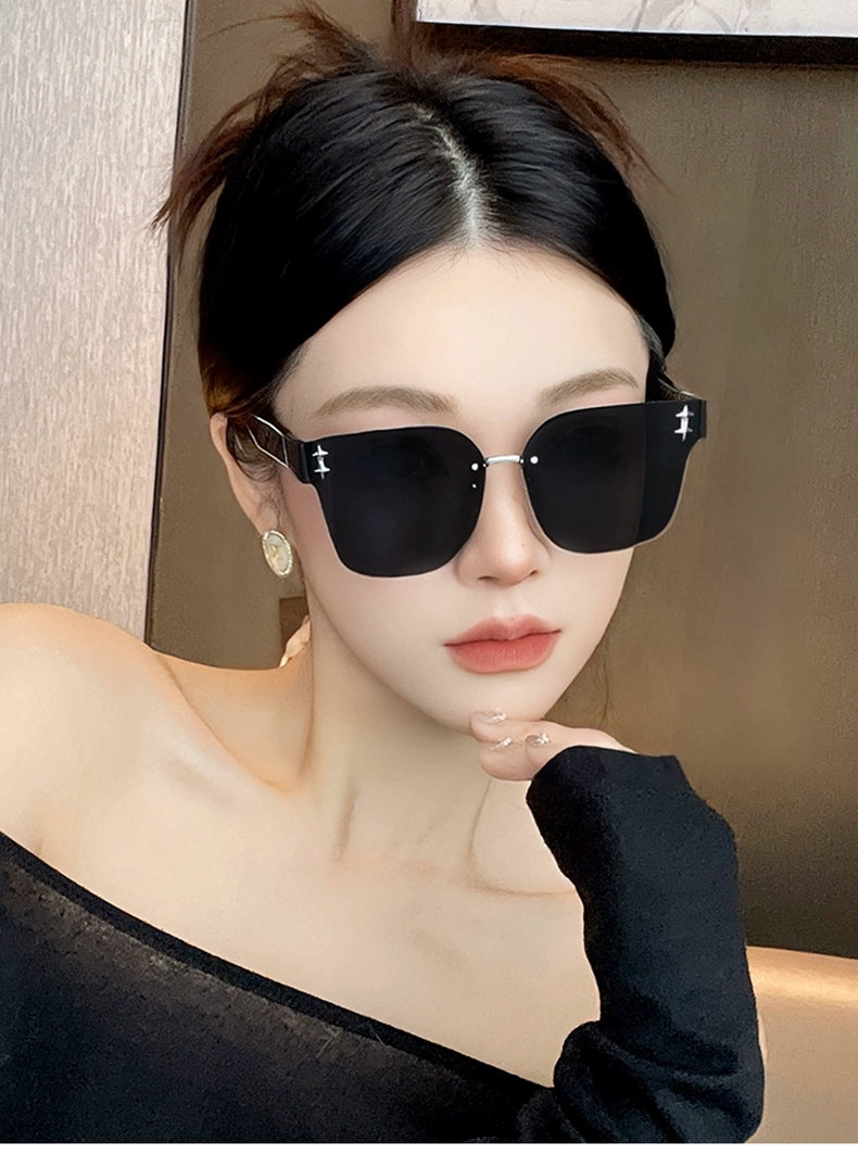 Frameless High-Grade Square  UV Protection Sunglasses