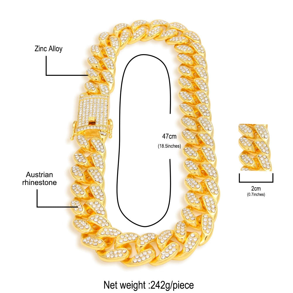 Hip-Hop Super Thick Cuban Link Chain