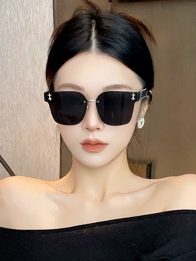 Frameless High-Grade Square  UV Protection Sunglasses