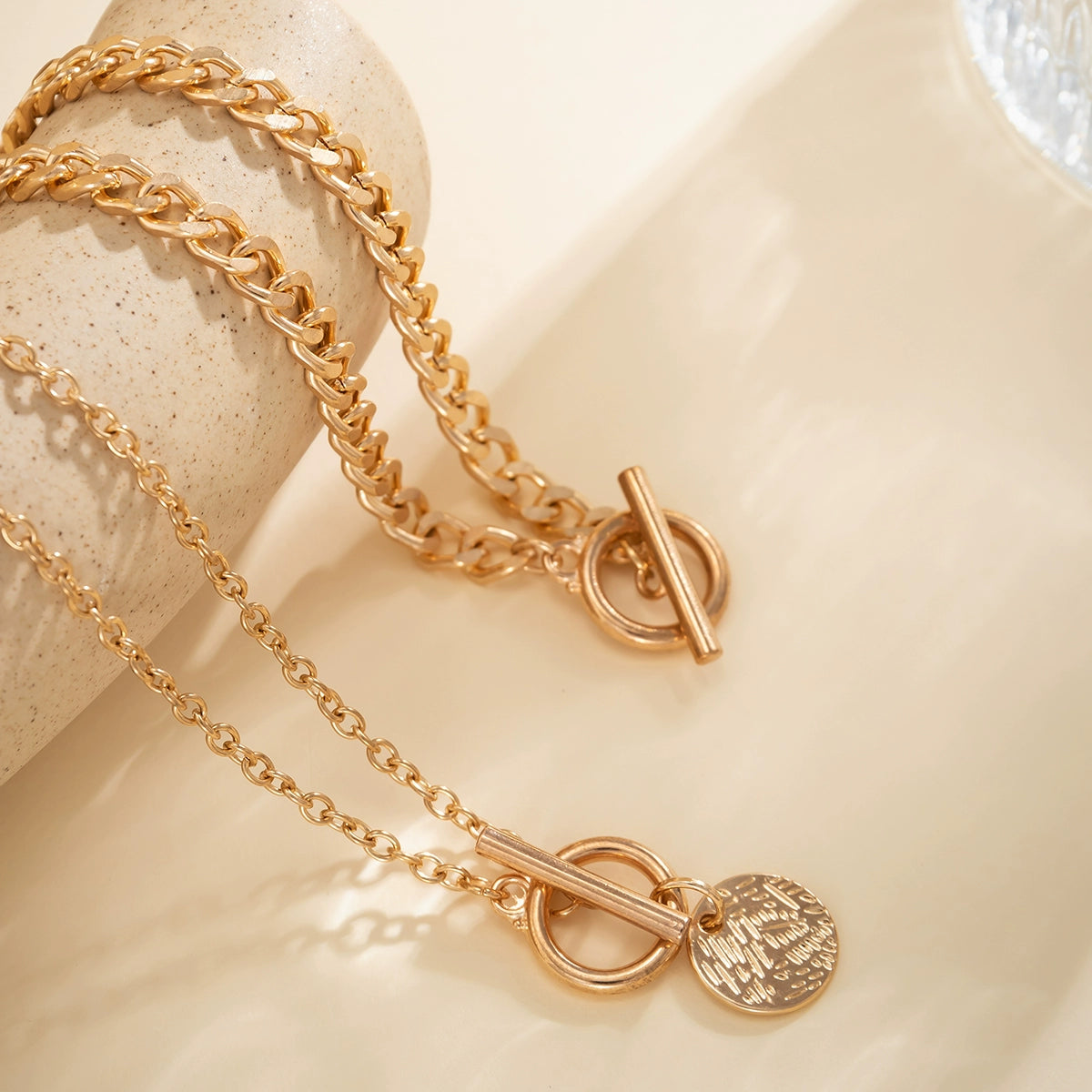 4-Piece round Necklace Suit