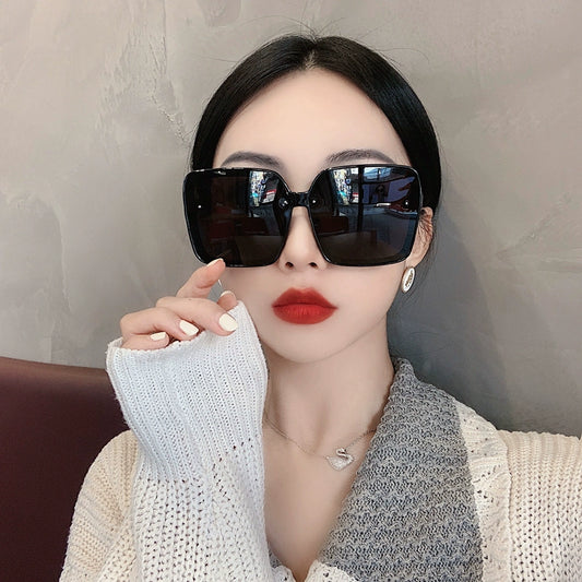 Square Polarized Street Shot Trendy Match Glasses