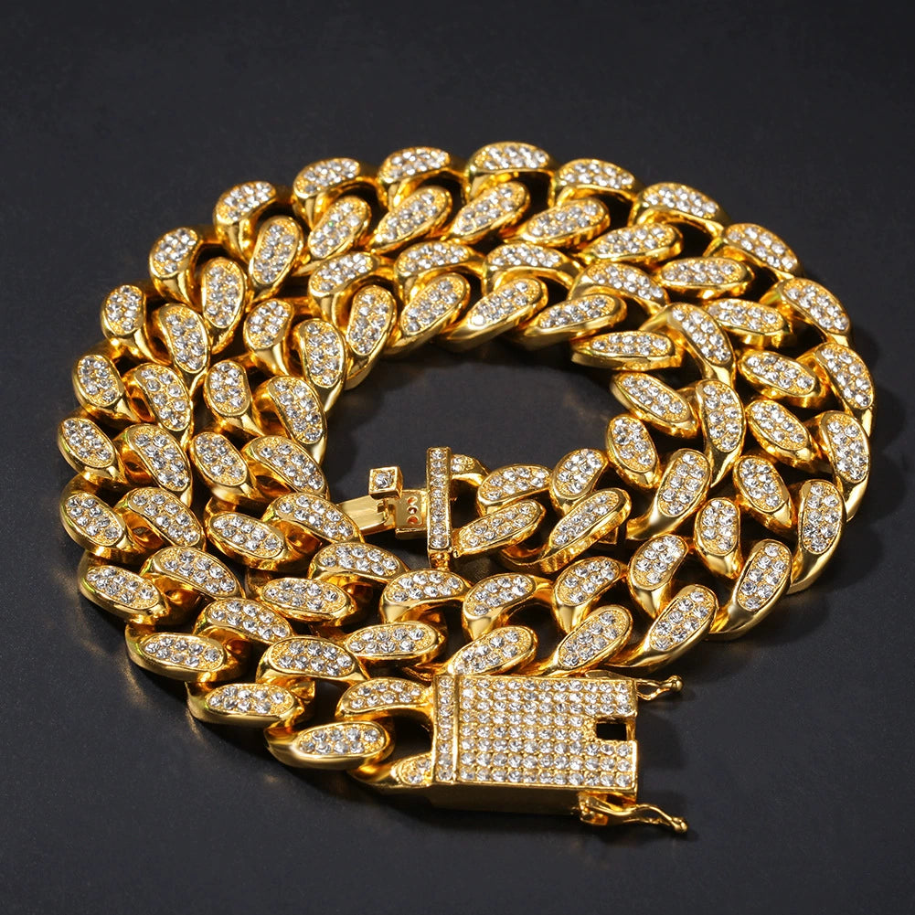 Hip-Hop Super Thick Cuban Link Chain
