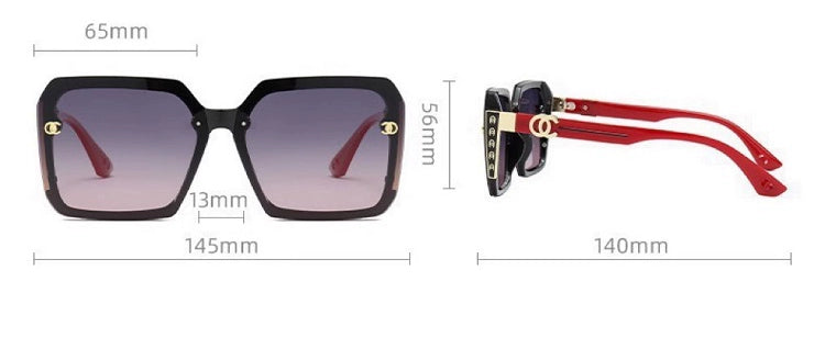 Polarized Classic Square UV Protection Sun-Shade