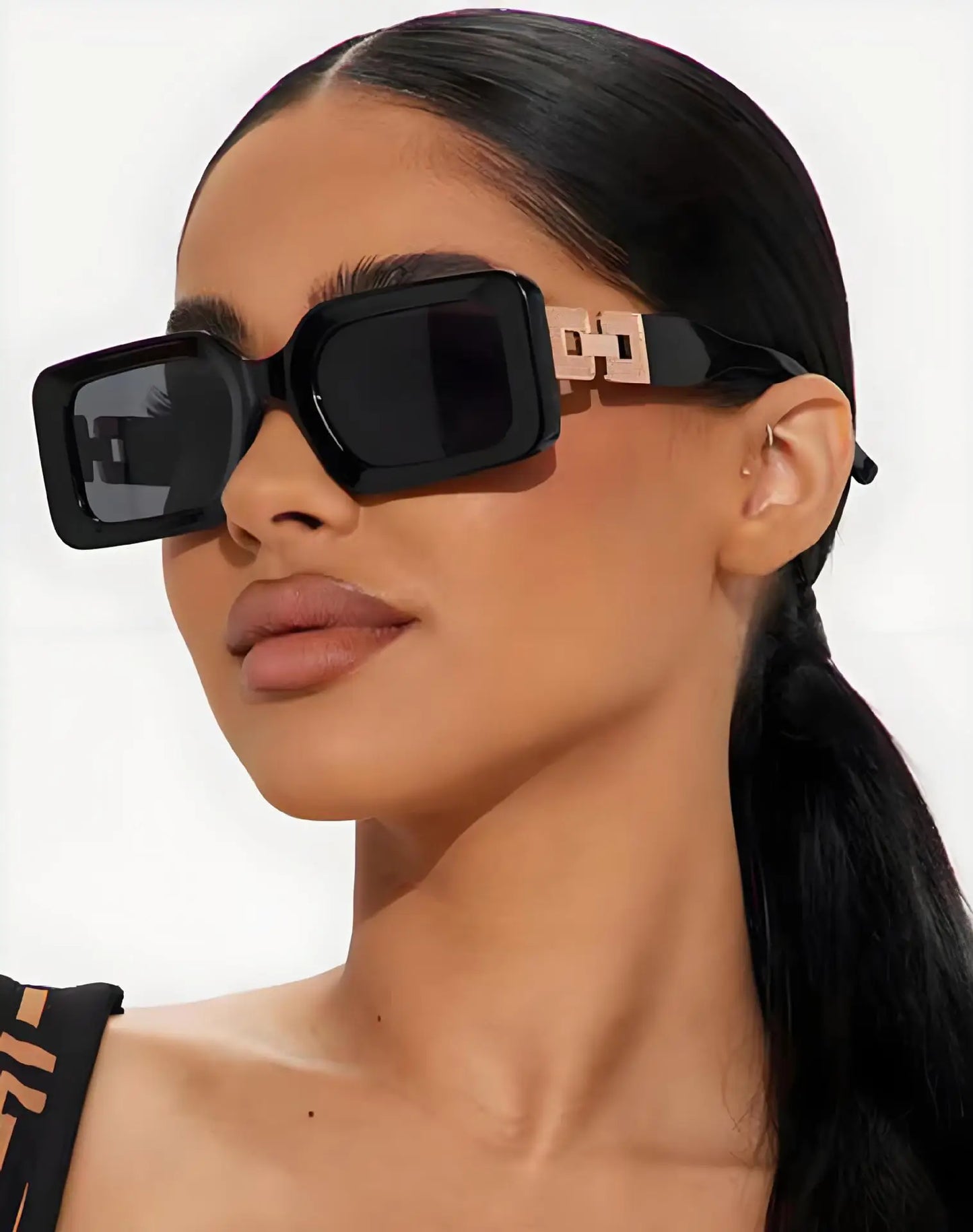 UV400 Cat Eye Oval Shape