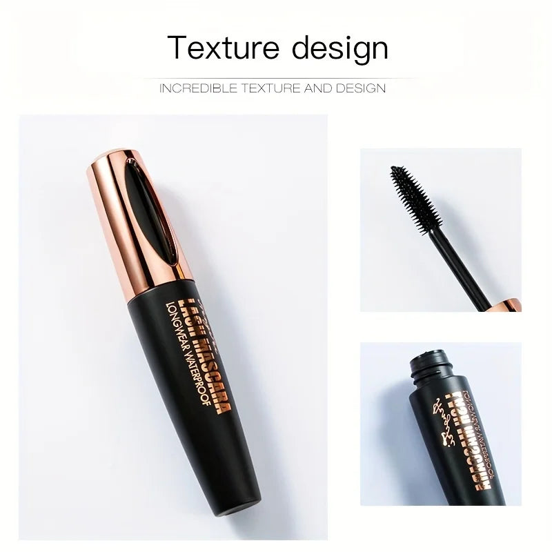 4D Lash Mascara Waterproof & Smudge-Proof Long-Lasting