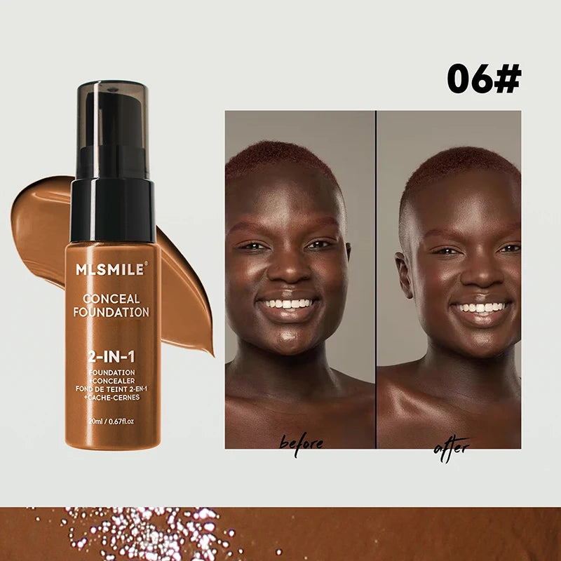 Face Foundation Cream Oil-Control Matte BBCream Waterproof