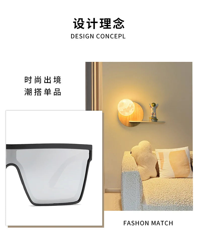 UV400 Square Sunglasses Eyewear