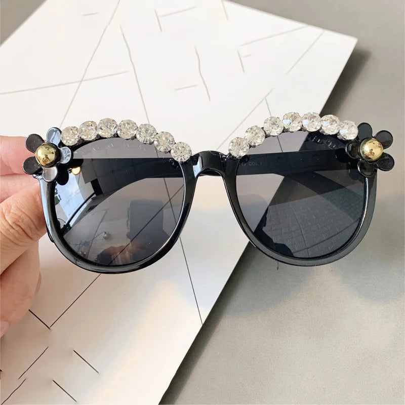 Charming Flower Fashion Cat Eye