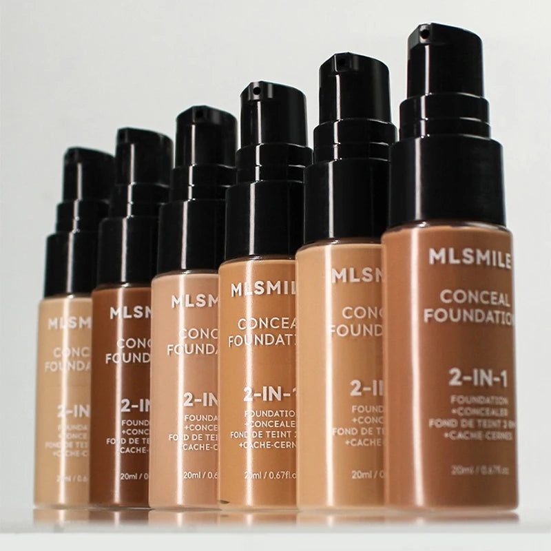Matte Liquid Foundation Oil Control Concealer BB Cream Waterproof