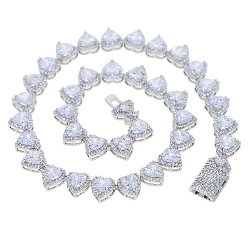 Iced Out Bling 5A Cubic Zirconia Necklace