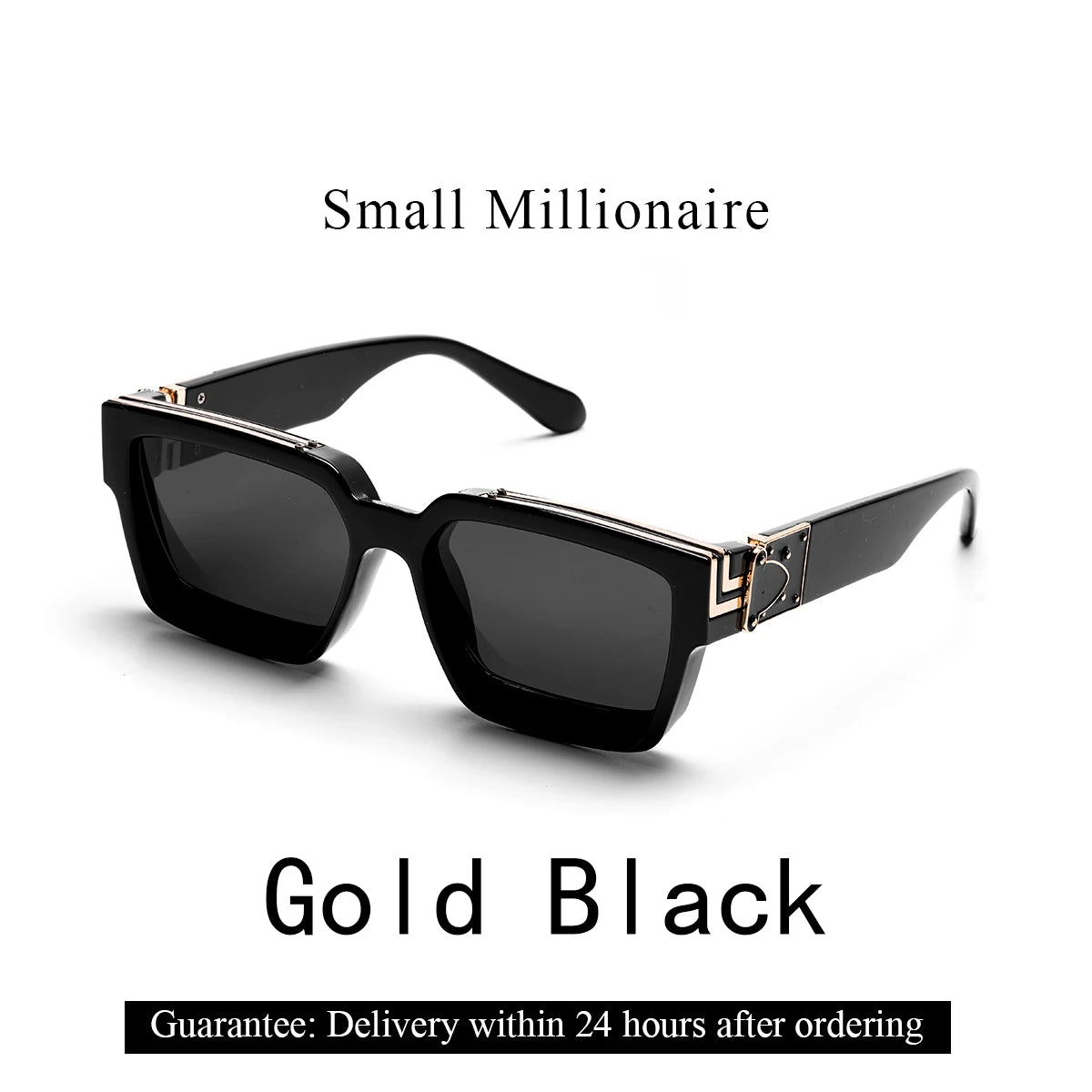 Square Millionaire Shades Luxury Sunglasses