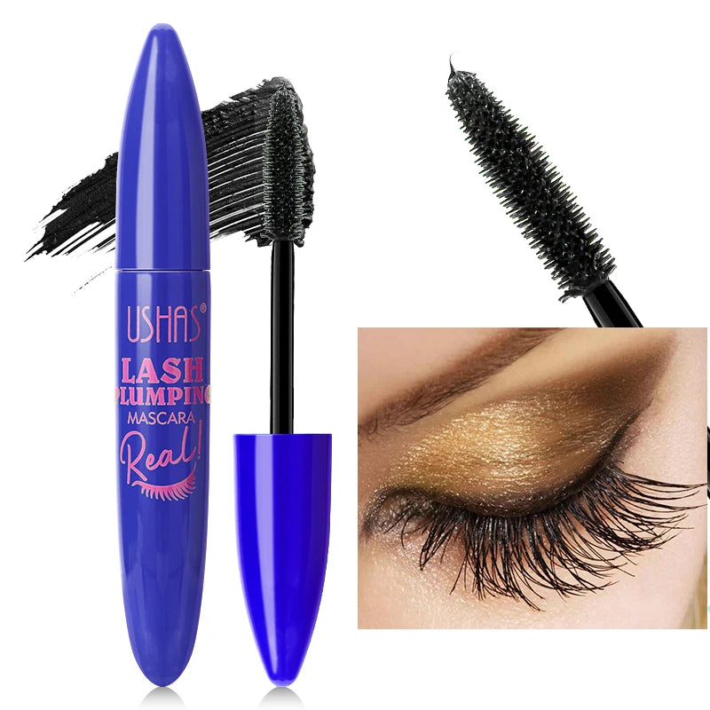 Ultra Long Lasting Mascara 4D Waterproof| Spiral Brush Eyelashes Extension
